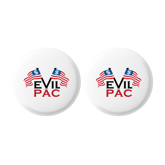 EvilPAC Logo Button 2-pack